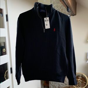 Polo by Ralph Lauren Black Zip Up Sweater